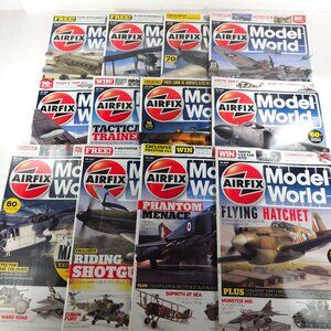 AirFix Model World Magazine Lot of 12